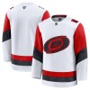 Miesten NHL Carolina Hurricanes Pelipaita Custom 2025-26 Fanatics Premium Vieras Valkoinen